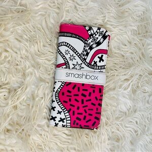 Smashbox Limited Edition Artistic Pink and Black Makeup Brush Pouch